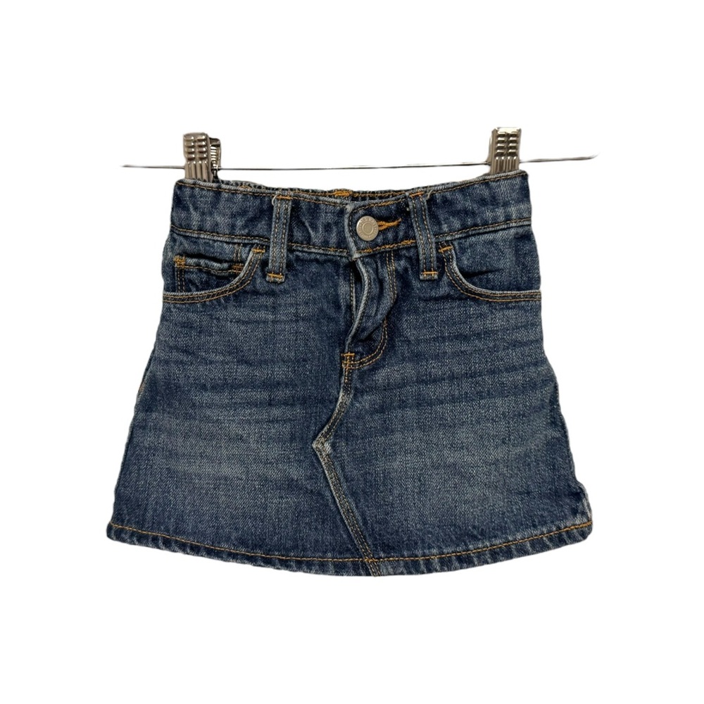 ⭐️ 5/$30 Old Navy Kids Denim Jean Skirt size 2 Years